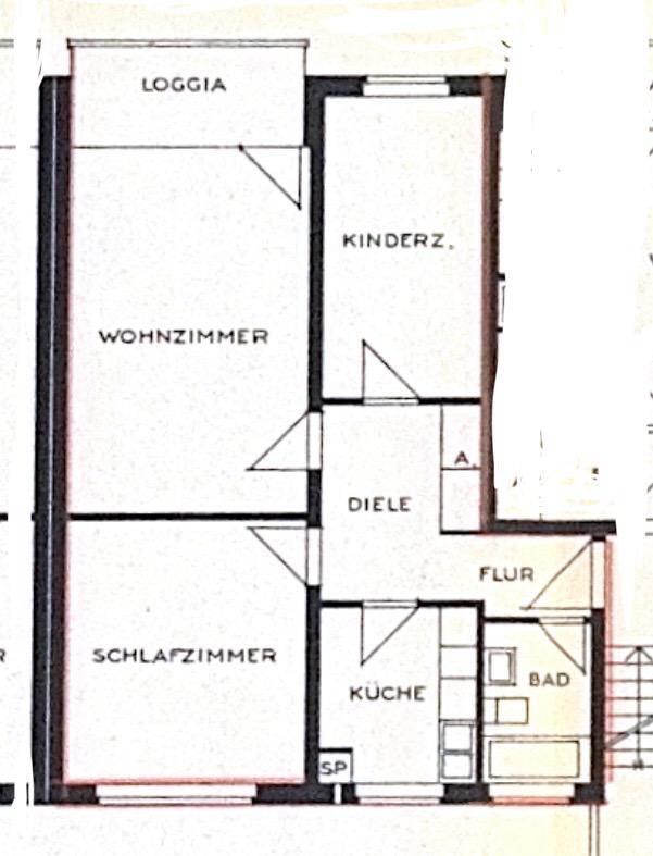 Thumbnail-3-Zimmer-Wohnung in Davenstedt – saniert & hell – 70 m² – 1.Etage