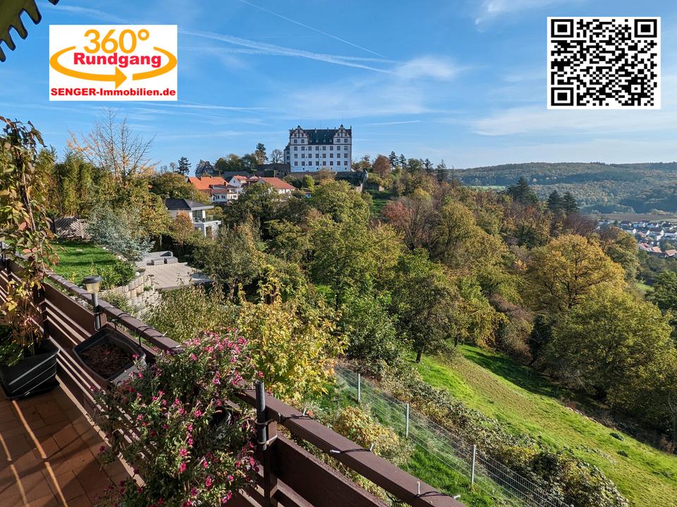 Thumbnail-Neuwertige 4 Zimmerwohnung mit Balkon und Schlossblick