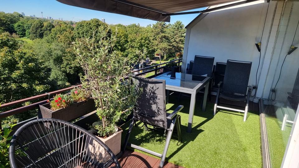 Thumbnail-Exklusives möbiliertes Penthouse mit 3 Zimmern und 2 Balkonen