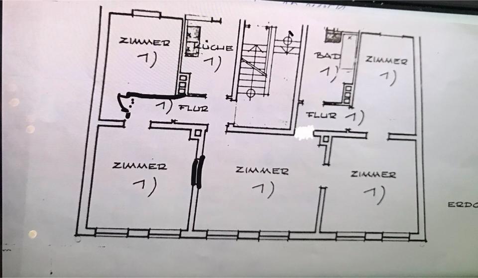 Thumbnail-5 Zimmer Wohnung zu vermieten, Altbau