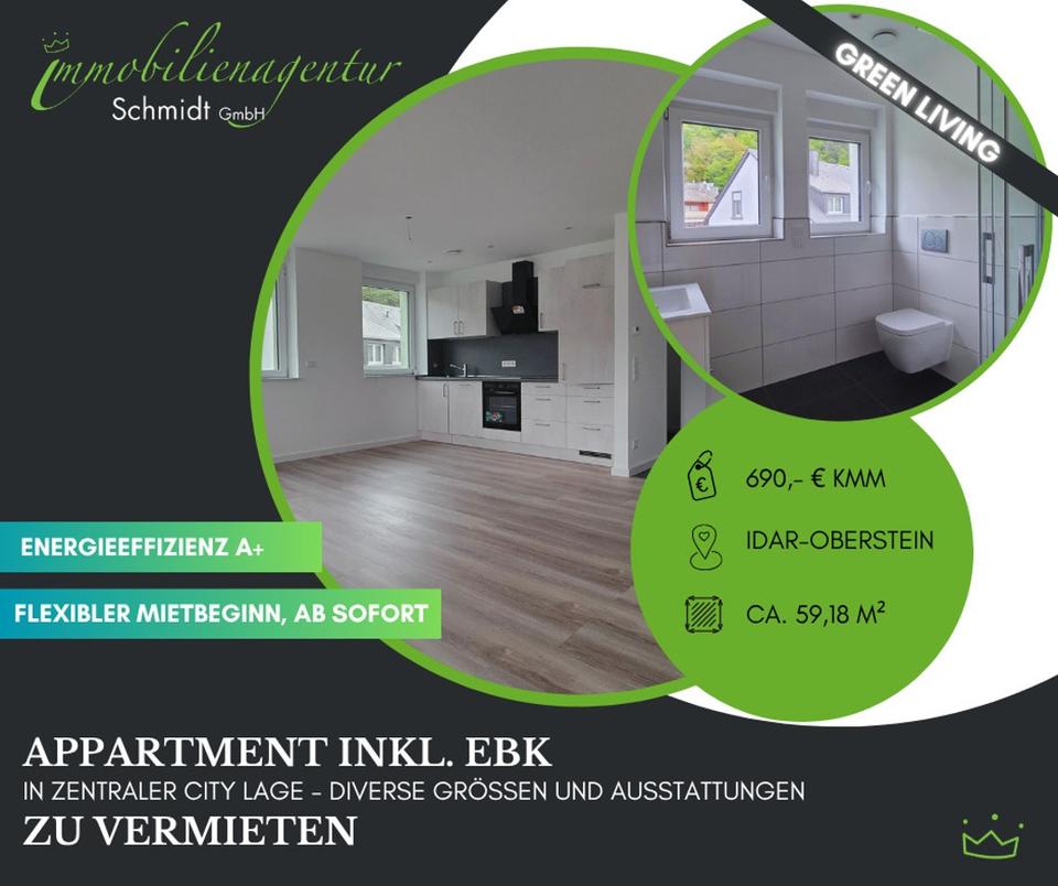 Thumbnail-***Stylisches 1,5 ZKB-Appartment, inkl. EBK, I-O, ab sofort frei!***