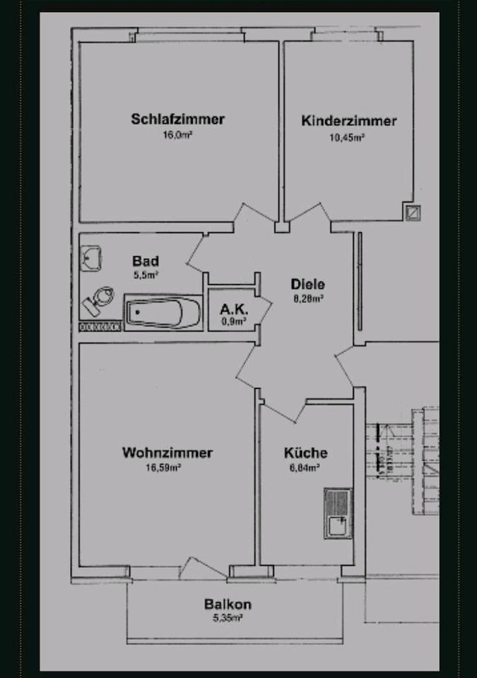 Thumbnail-3-Zimmer-Wohnung in Aachen-Brand