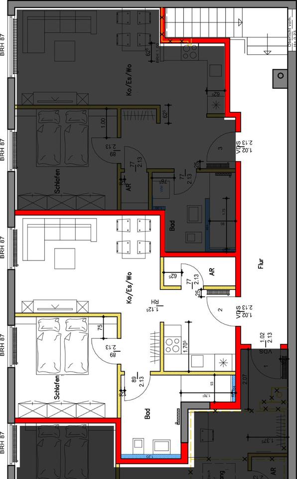 Thumbnail-Frisch sanierte 2-Zimmer Wohnung mit EBK - Münchener Ring Bamberg