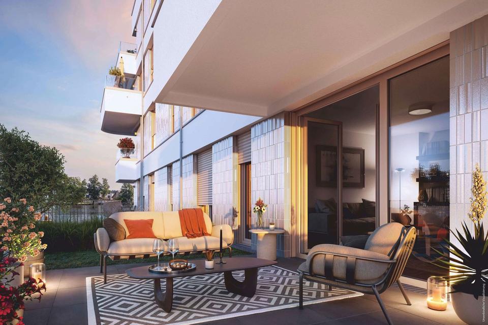 Thumbnail-Charmante 3 Zimmer-Wohnung samt Terrasse und Garten Neubau