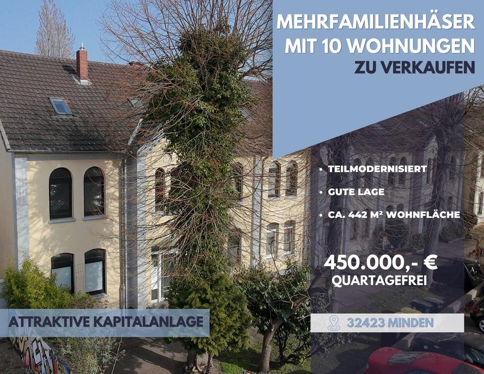 Thumbnail-2 Mehrfamilienhäuser mit 10 Wohneinheiten