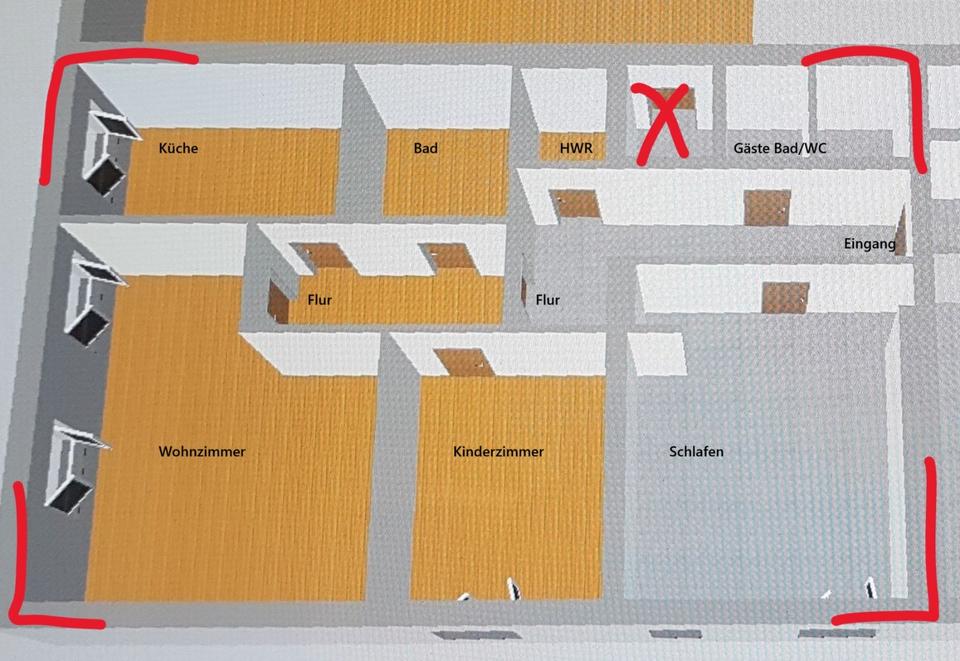 Thumbnail-geräumige 3 Raum Wohnung ca. 126 qm