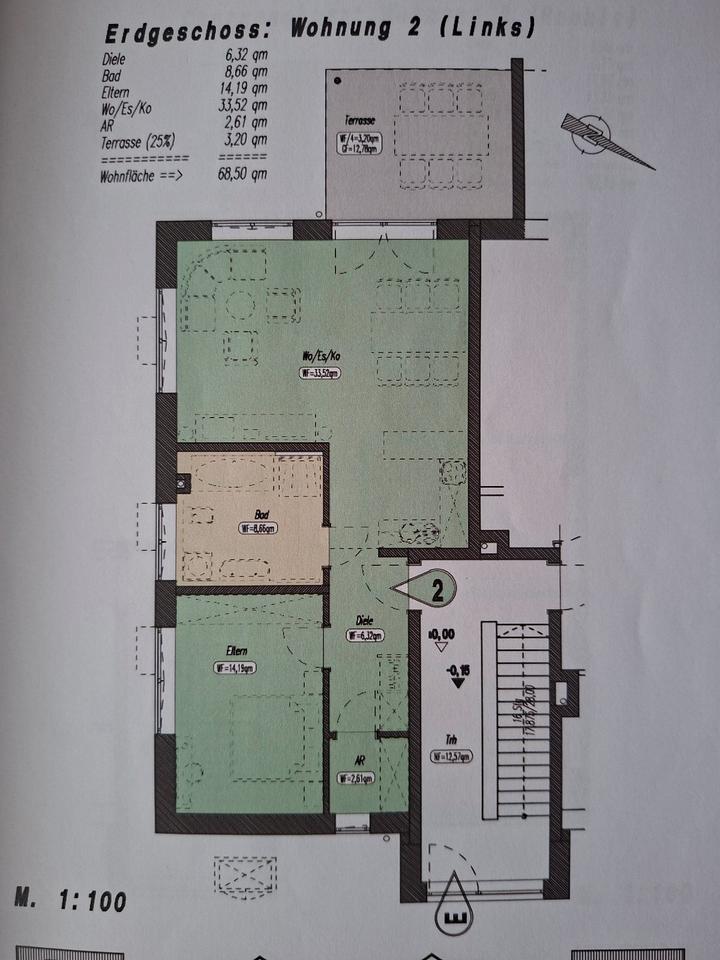 Thumbnail-2-Zi-EG-Wohnung in 90584 Allersberg (barrierearm)