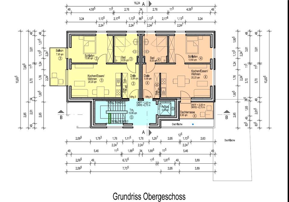 Thumbnail-Helle 2-Zimmer-Wohnung mit Dachterrasse und EBK (Drittbezug)