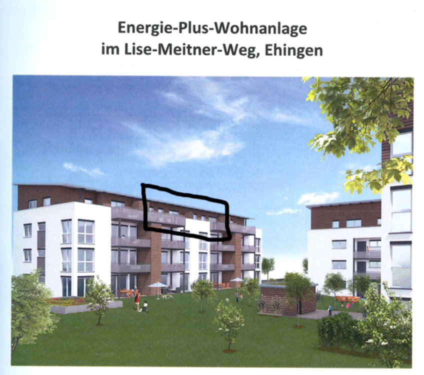 Thumbnail-Neuwertige 3- Zimmer- Wohnung mit Balkon - Penthousefeeling