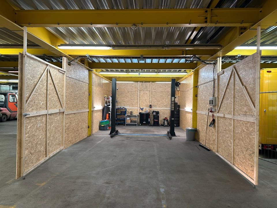 Thumbnail-Schrauber-Halle incl. Hebebühne, Rolltor, ab 30m2 285€ netto