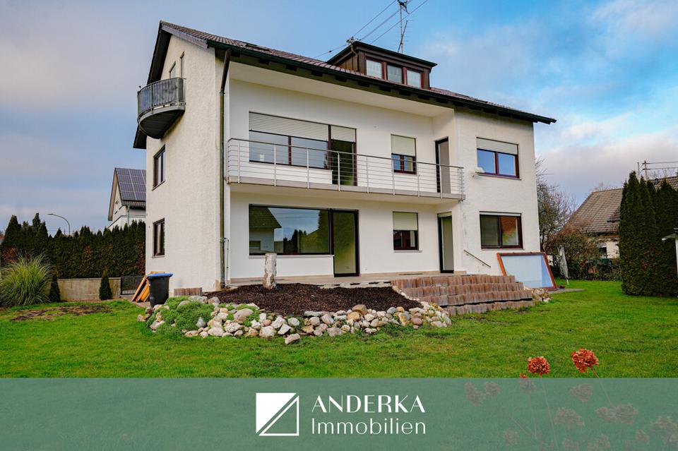 Thumbnail-Zur Miete! Großzügige 4-Zimmer Wohnung mit großer Terrasse und Garten in ruhiger Lage von Wasserburg