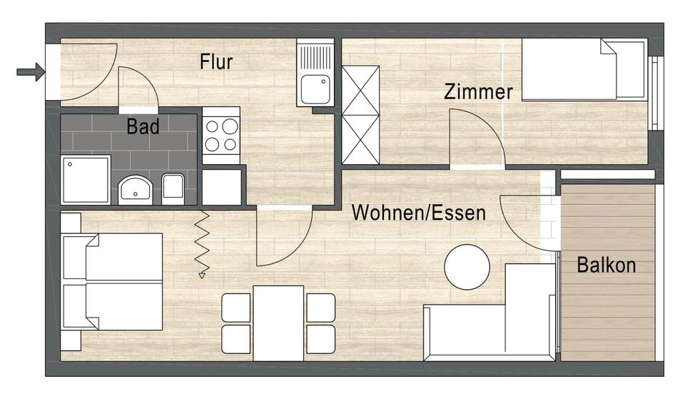 Thumbnail-✅ FeWo zur Langzeitmiete über den Winter, ab Oktober 2026