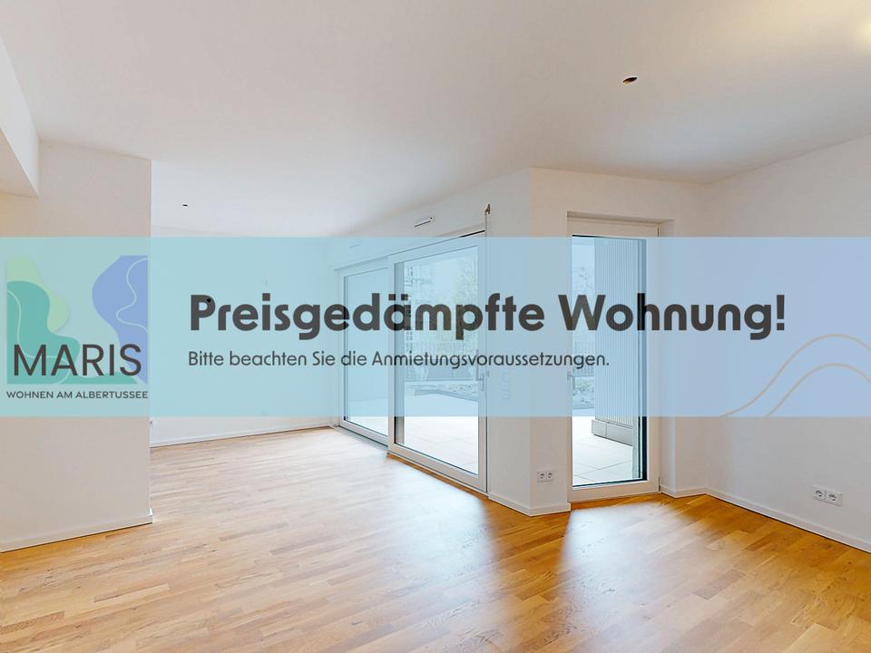 Thumbnail-Großzügige 3-Zimmer-Wohnung mit zwei Bädern und sonnigem Balkon (mietpreisgedämpftes wohnen)