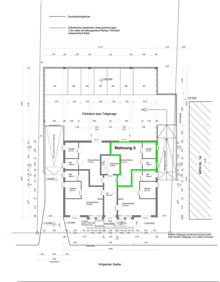 Thumbnail-2 Raum Wohnung, Wohnung 3, Erdgeschoss