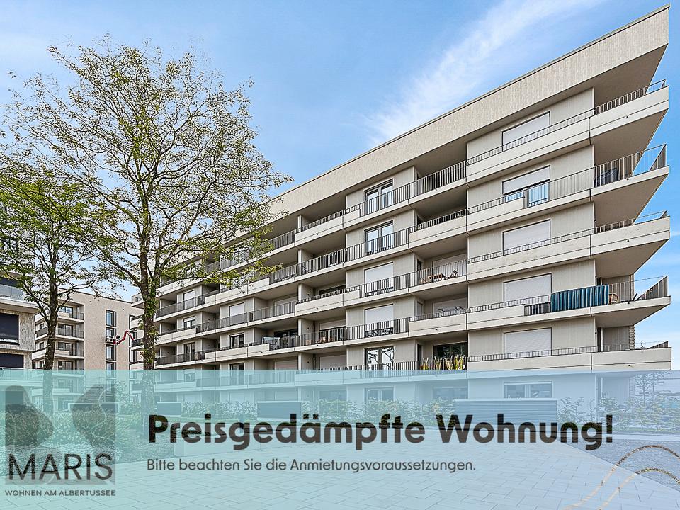 Thumbnail-Erstbezug! 3-Zimmer-Wohnung mit großer Terrasse und zwei Bädern (mietpreisgedämpft)