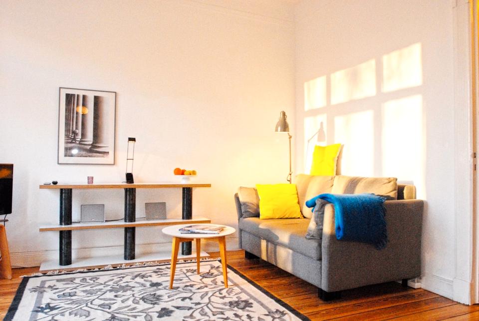 Thumbnail-Möblierte 2 Zimmer Wohnung St Pauli Balkon Sanierter Altbau