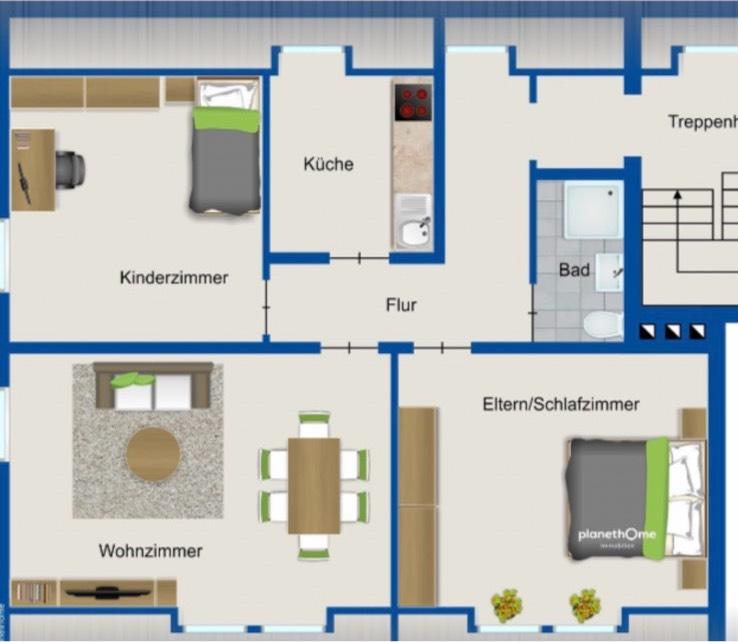 Thumbnail-Mietwohnung, Wohnung