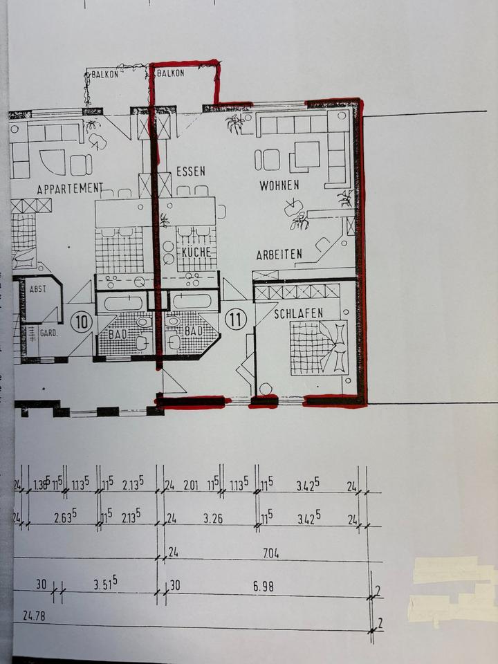 Thumbnail-2-Zimmer Eigentumswohnung, Balkon, Tiefgarage