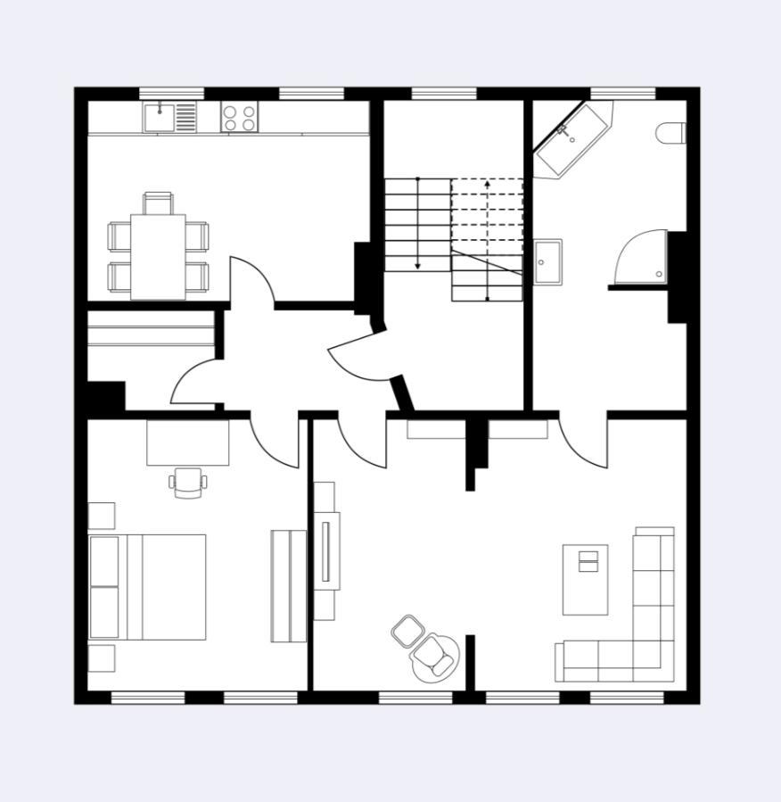 Thumbnail-Großzügige 2 Raumwohnung nahe THB