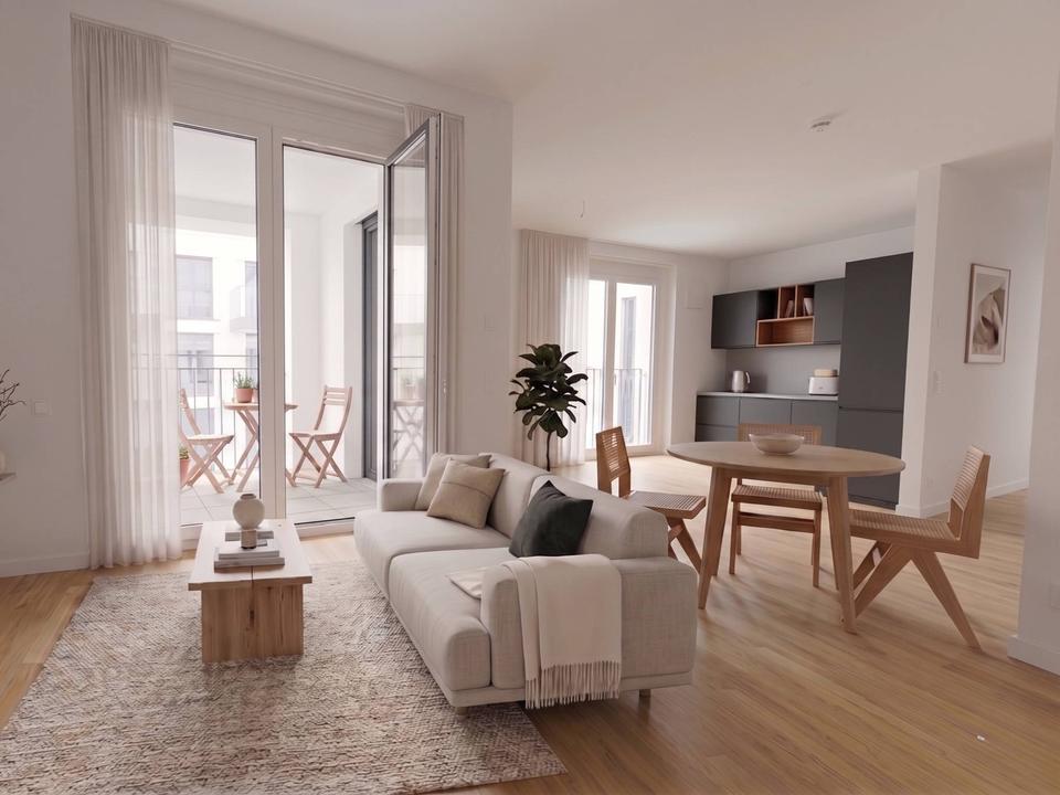 Thumbnail-Penthouse-Feeling über den Dächern Berlins: 3-Zimmer-Neubauwohnung mit EBK und TERRASSE am Hackeschen Markt