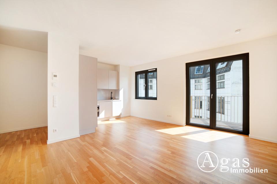 Thumbnail-Clever geschnittene, helle 2 Zimmer Wohnung mit ca. 52m², EBK und Fußbodenheizung in Berlin-Mitte