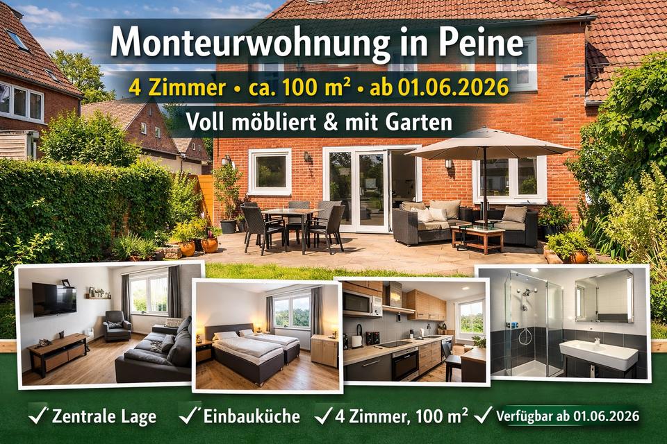 Thumbnail-Monteurwohnung zu vermieten, 4 Zimmer, ca. 100 m2