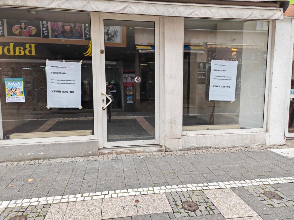 Thumbnail-PROVISIONSFREI LADENFLÄCHE FUSSGÄNGERZONE OFFENBACH MARKTPLATZ GEIGNET SPRACHSCHULE FITNESS ect