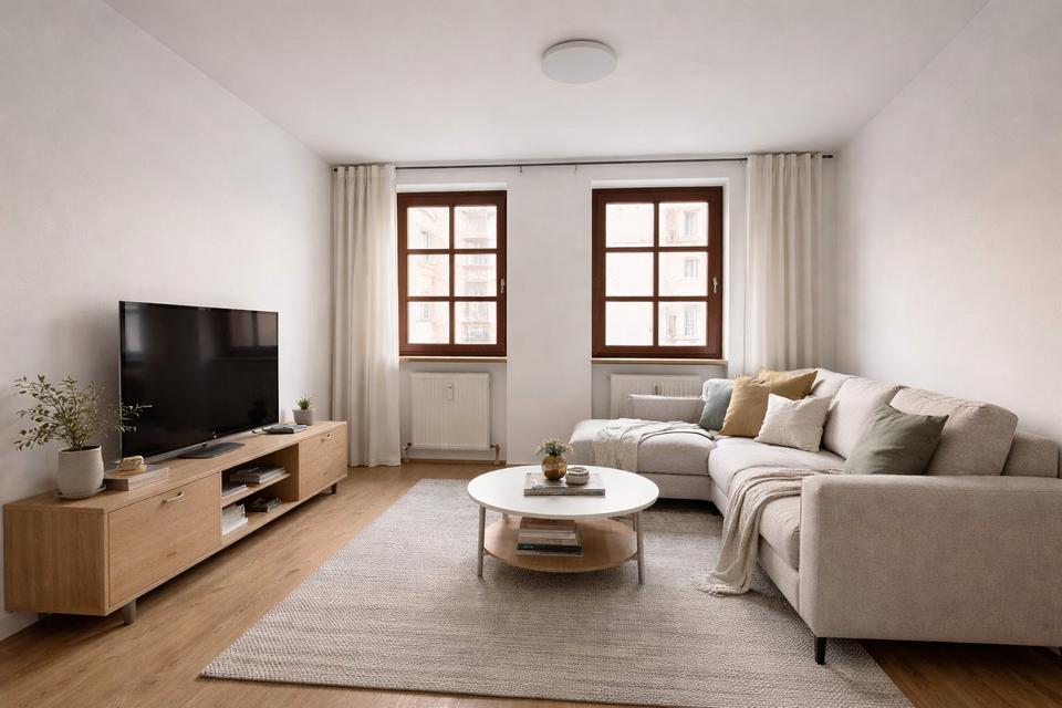 Thumbnail-Hochwertig sanierte 2-Zimmer-Wohnung mit Einbauküche in der Regensburger Altstadt - Wohnung 12