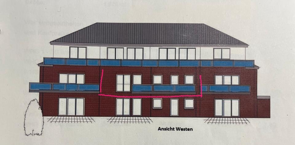 Thumbnail-Schöne und helle 2,5 Zimmerwohnung mit Einbauküche und Balkon