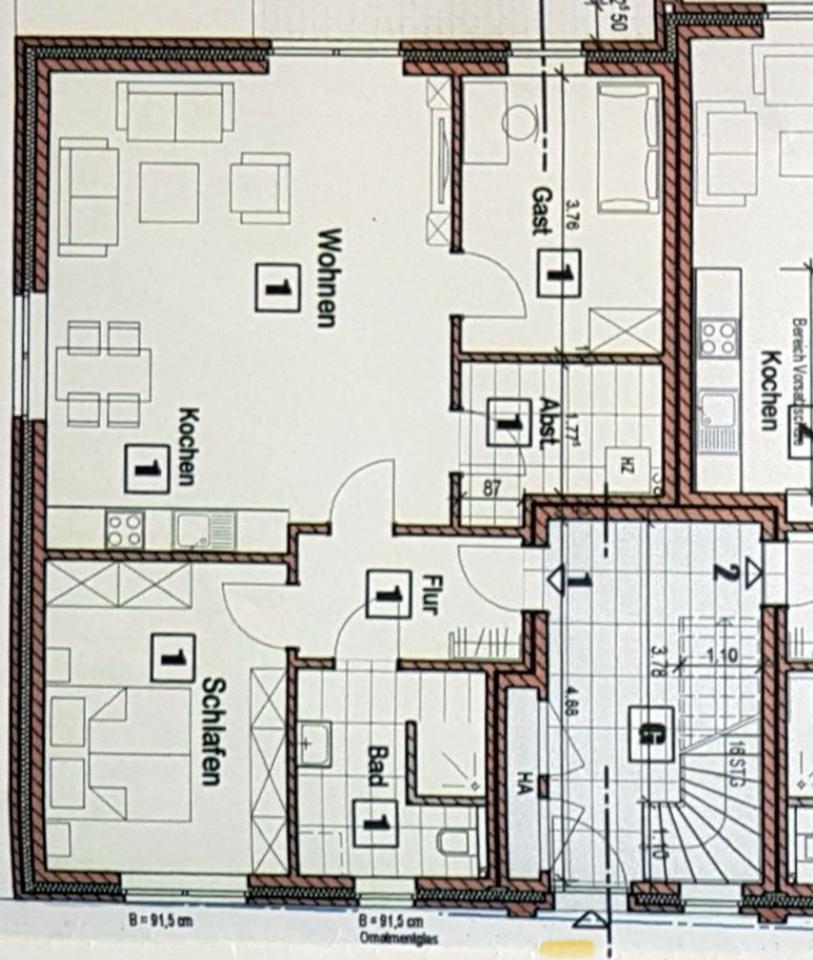 Thumbnail-Wohnung in Leer zu vermieten