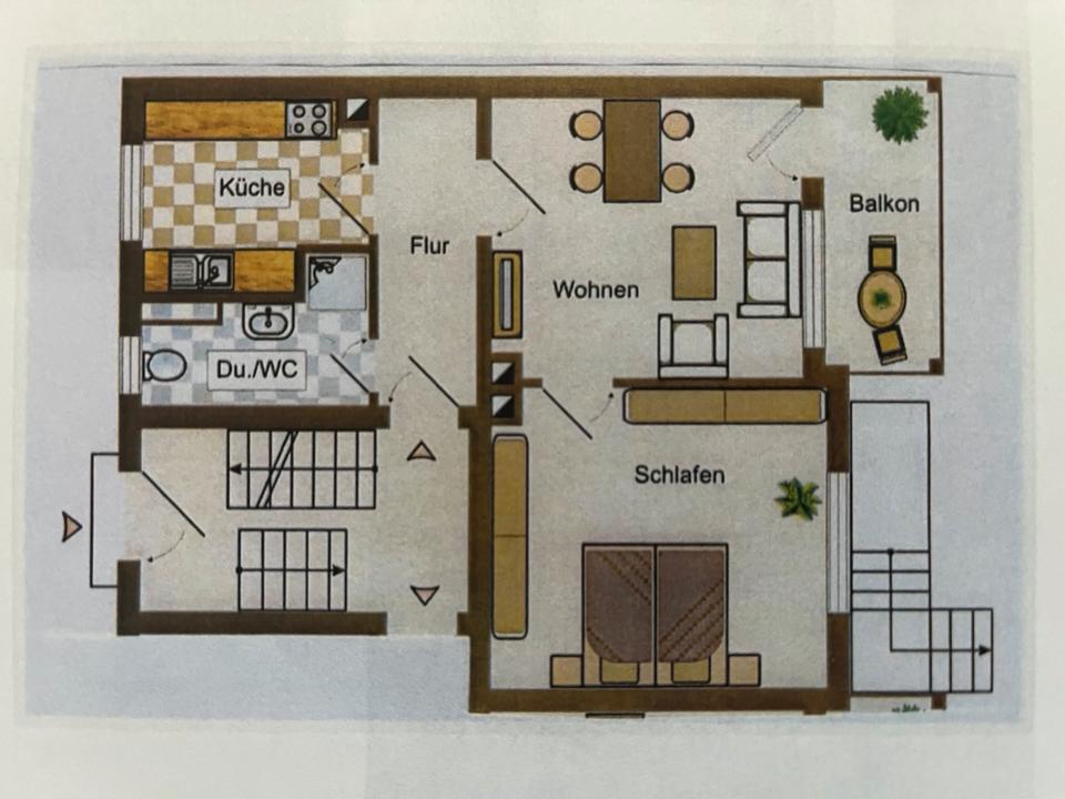 Thumbnail-Provisionsfrei! 2-Zimmer-Wohnung, 45qm, Hohe Marter