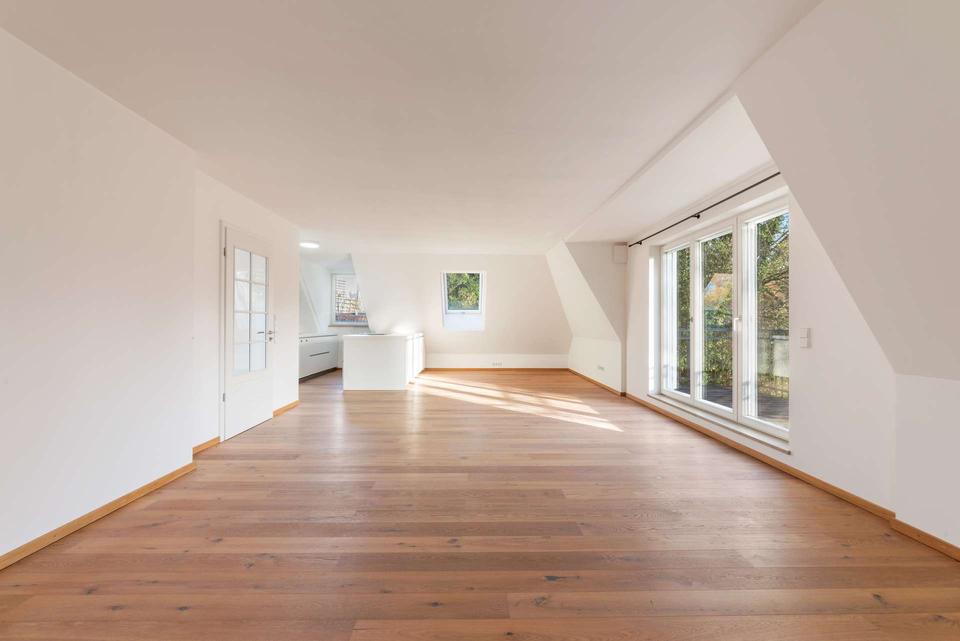 Thumbnail-Attraktive Dachgeschosswohnung mit zwei Terrassen in ruhiger Lage