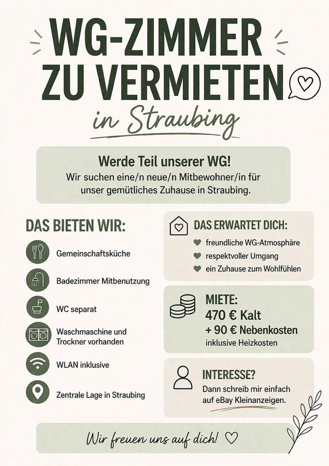 Thumbnail-WG-Zimmer in großzügiger 5-Zimmer-Wohnung 3- Zimmer frei