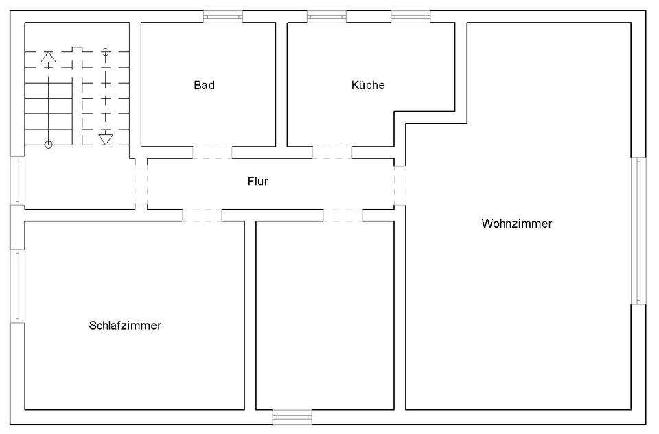 Thumbnail-2,5-Zimmer-Dachgeschosswohnung in Dörentrup-Bega zu vermieten
