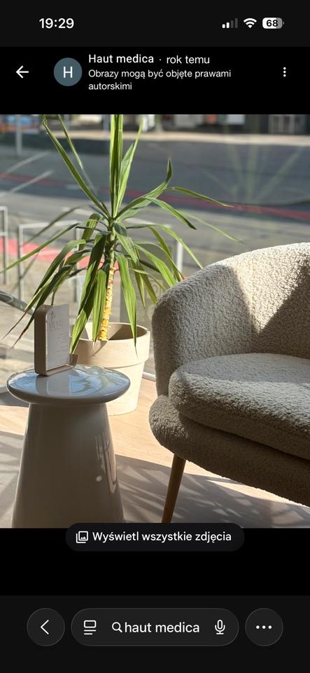 Thumbnail-Platz fur kosmetische Behandlungen