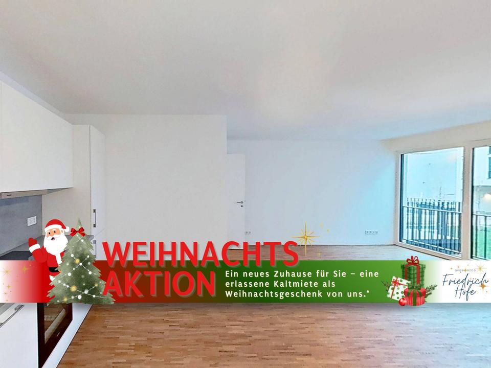 Thumbnail-WOHNTRAUM: 3-Zimmer-Neubauwohnung mit großem BALKON und EBK im Neubauquartier 