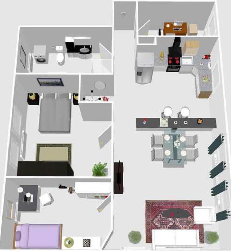 Thumbnail-Sanierte 4-Zimmer Dachgeschosswohnung inkl. Außenstellplatz