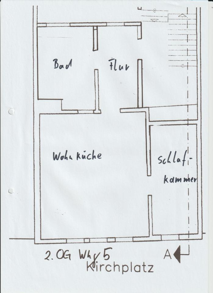Thumbnail-Single Wohnung mit Fahrstuhl in historischer Altstadt von Pößneck