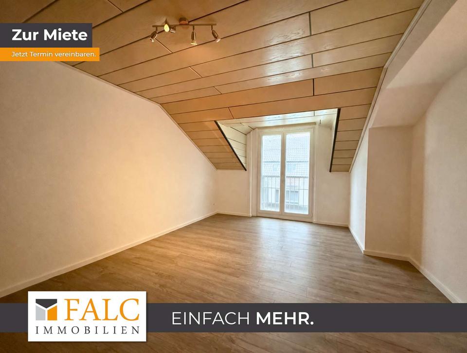 Thumbnail-3-Zimmer-Dachgeschosswohnung mit Süd-Balkon ,Einbauküche und optionaler Garage