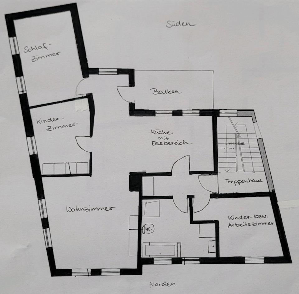 Thumbnail-4 Raum-Wohnung Zentrumsnah