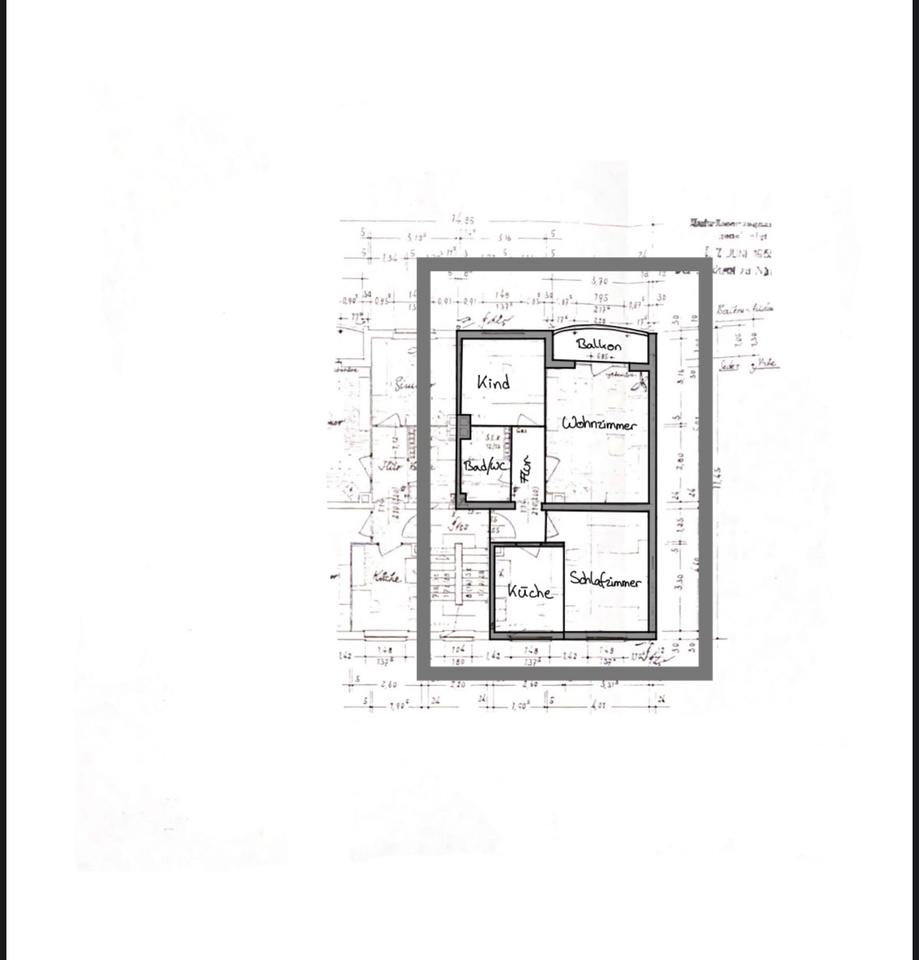 Thumbnail-sanierte 3-Zi. Wohnung in Maffeiplatz, 90459 Nürnberg