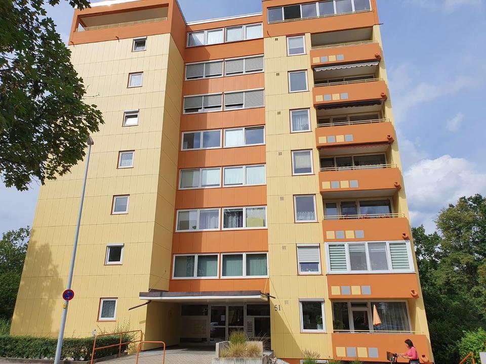 Thumbnail-Helle, sonnige 3-Zimmer-Wohnung mit Balkon – zu vermieten