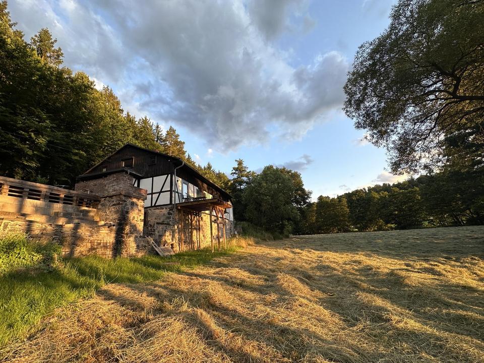 Thumbnail-3-Zimmer-Wohnung in idyllischer Alleinlage in Groß-Bieberau – Natur pur