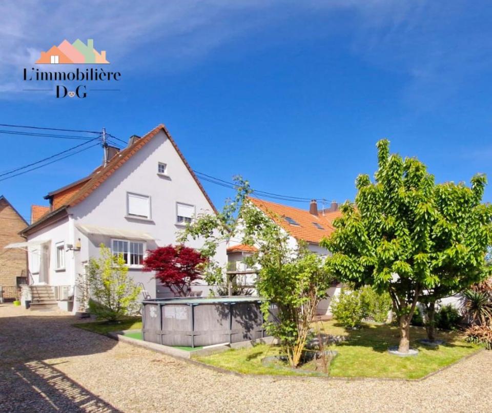 Thumbnail-Freistehendes Einfamilienhaus in Drusenheim (Elsass) zu verkaufen