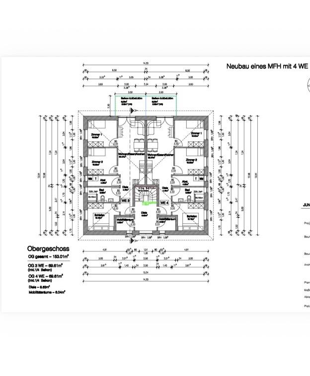 Thumbnail-3,5 Zimmer-WohnungNeubau70 qm