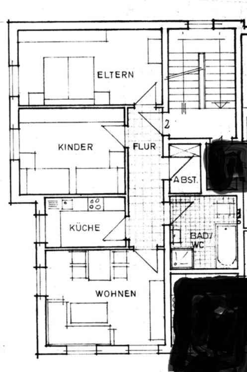 Thumbnail-Schöne 3-Zimmer Wohnung in Osterhofen zu vermieten