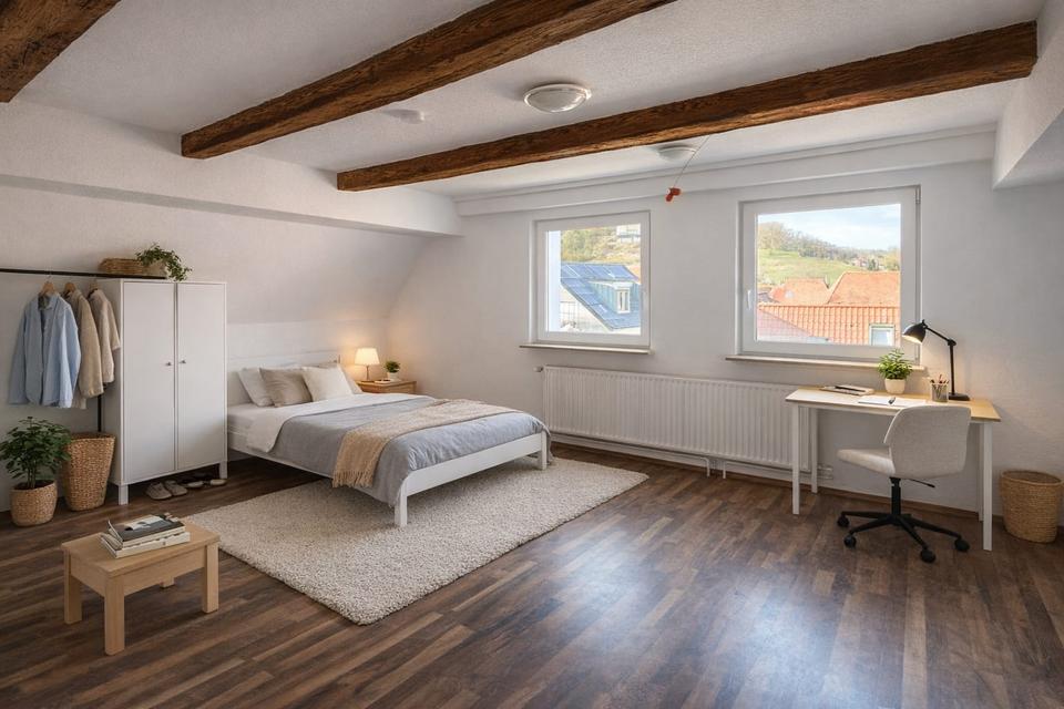 Thumbnail-Ein großes WG-Zimmer - auch passt fürs Pärchen