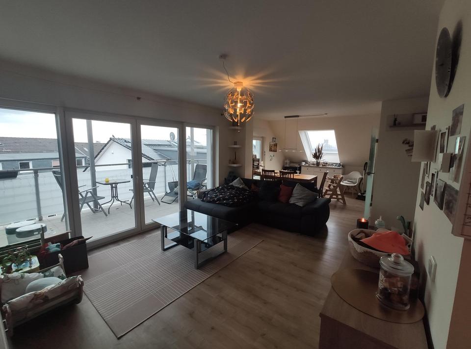 Thumbnail-Zentrale Maisonette-Wohnung mit Sonnenbalkon im Niedrigenergiehaus