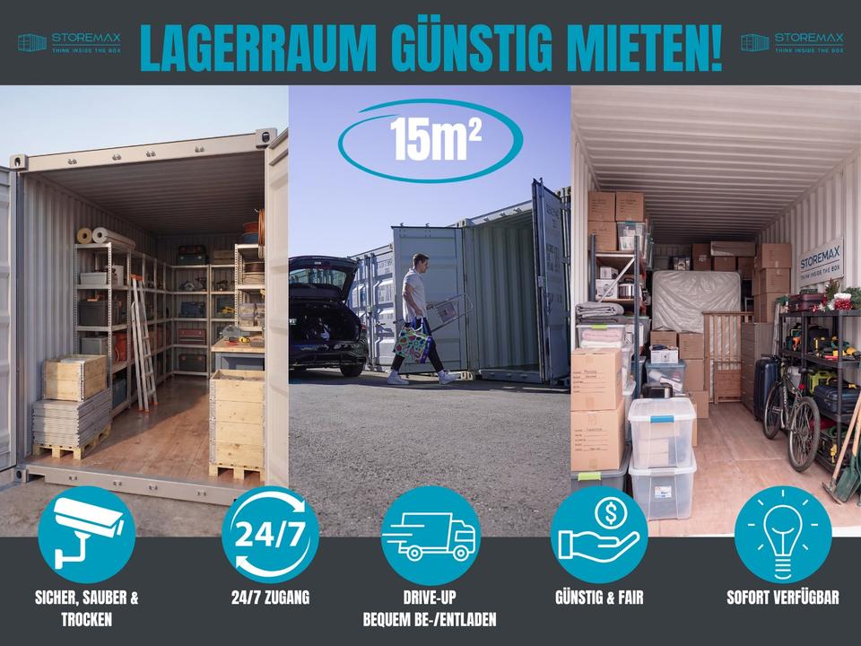 Thumbnail-15 m² Lagerraum nahe Hanau – Günstig, Trocken und Sicher!