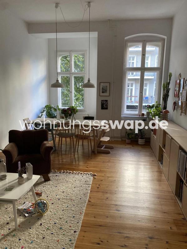 Thumbnail-Wohnungsswap - 3 Zimmer, 108 m² - Grünberger Straße, Friedrichshain, Berlin